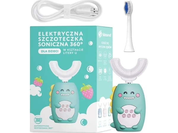 SIMED-GREEN SONIC elektrisk tannbørste
