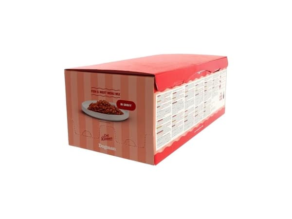 Dogman Cat Dinner Mega Box Gravy Våtfoder för katt 42x85g