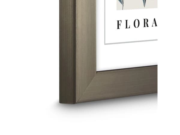 Hama Flora, Enkel tavelram, Polystyren (PS), Brun, Bord, Vägg, 7 x 10 cm, Rektangulär