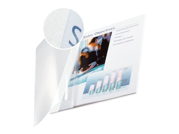 Leitz ImpressBIND - 10.5 mm - A4 (210 x 297 mm) - 105 ark - vit - plastbindningskam