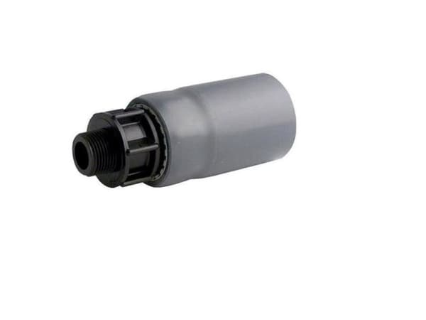 Genomföring i plast för mur 32 mm x 3/4"