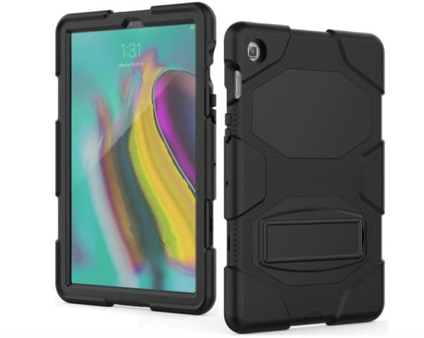 Solid cover til Samsung S5e - Sort