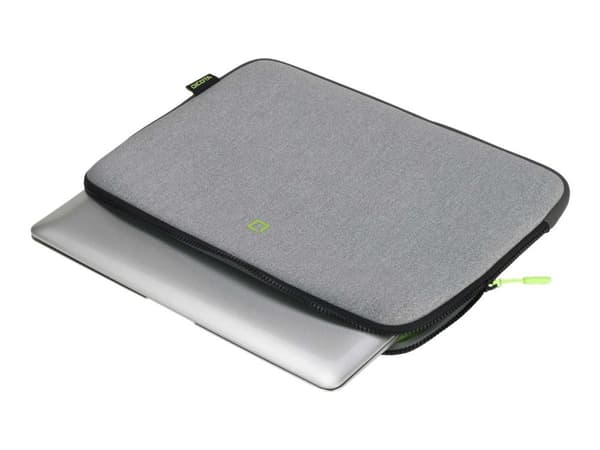 DICOTA Skin FLOW - Notebookhylster - 13" - 14.1" - grå, grønn