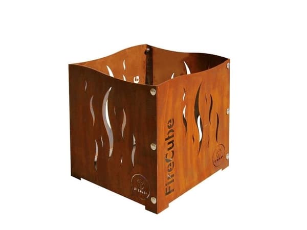 FIAP 2500-1 premiumdesign FireCube Rost Optik Ild-kurv