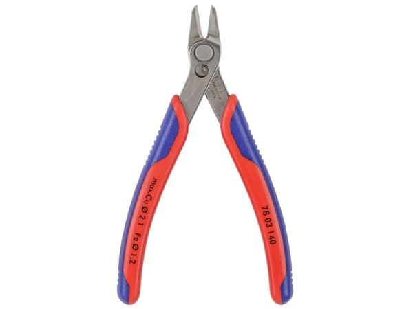 KNIPEX Electronic Super Knips - Diagonal skärpincett - isolering