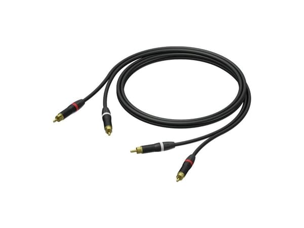 Kaapeli PROCAB PRA800/1, 2x RCA (M) (1m)