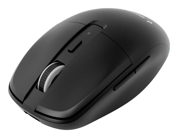 Gembird MUSW2-6B-01, Molempikätinen, Optinen, RF Wireless + Bluetooth, 1600 DPI, Musta