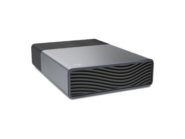 Seagate One Touch - Hårddisk - 8 TB - extern (desktop) - USB (USB-C kontakt) - rymdgrå - med Seagate Rescue Data Recovery