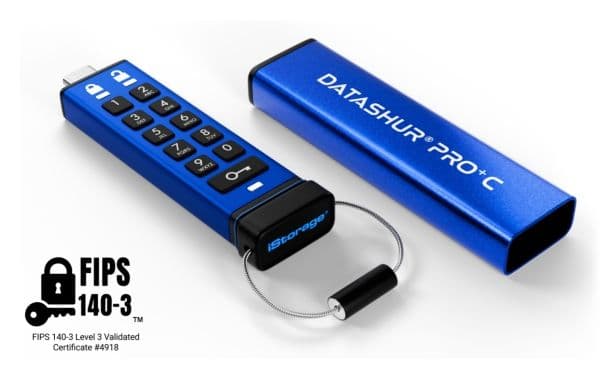 Istorage datAshur PRO+C 512GB USB 3.2 / USB-C