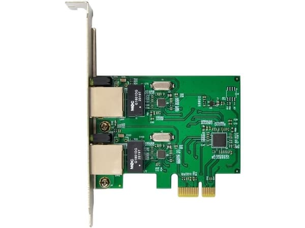 InLine 51128K, intern, trådbunden, PCI Express, Ethernet, 1000 Mbit/s