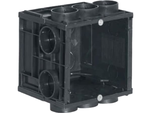Audac AUDAC WB45S/FS Flush mount box for 45 x 45 mm wall panel - Solid wall