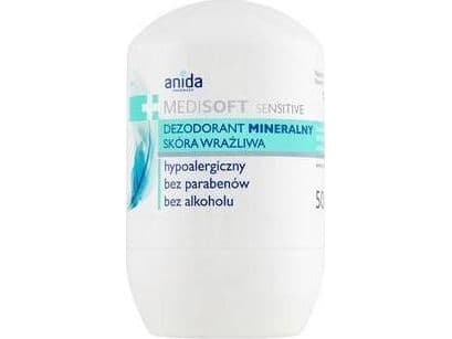Anida Medisoft Sensitive Mineral Deodorant Roll-On 50ml