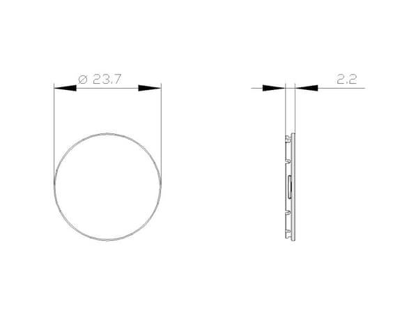 Siemens 3SU1900-0FT50-0AA0 trykknapp flat blå 1 stk Piece