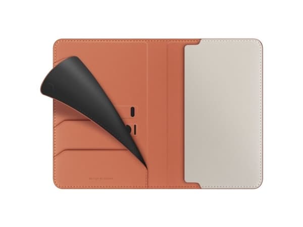 Uniq Belmont RFID Blocking Passport Case - Ivory