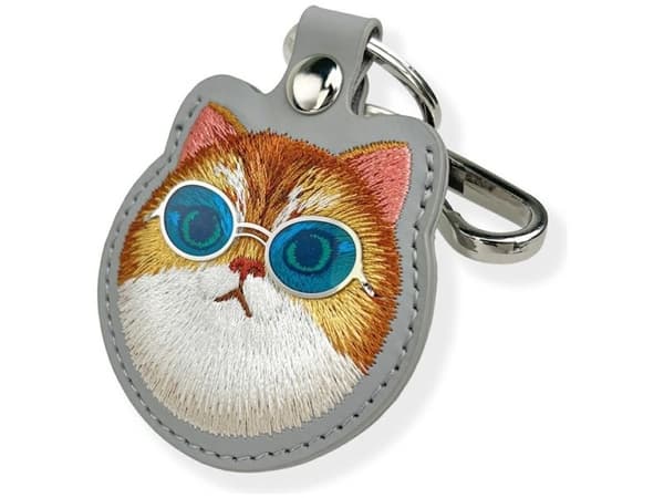 Nimmy Glasses Cool Cat Tracker-skal - Grå