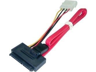 Lindy SATA Cable - Combined Data & Power, 0,3 m