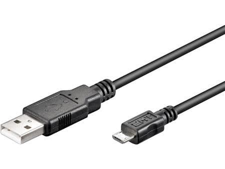 MicroConnect - USB-kabel - mikro-USB typ B (hane) till USB (hane) - 3 m