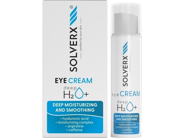 Solverx Deep H2o Eye Cream 15ml Hydrating Eye Care