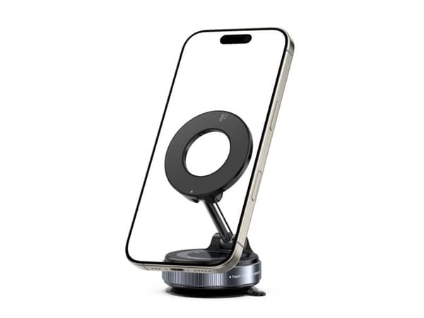 TECH-PROTECT N60 MAGNETIC MAGSAFE WINDSHIELD & DASHBOARD CAR MOUNT BLACK