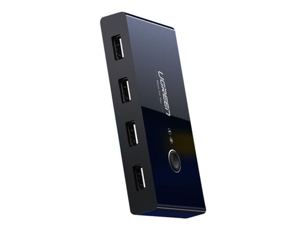 Ugreen - USB-växel - 4 x USB 2.0 - skrivbordsmodell