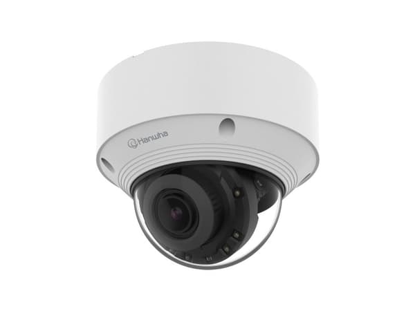 Hanwha QNV-C6083R, IP-säkerhetskamera, Utomhus, Kabel, 120 dB, Tak, Vit
