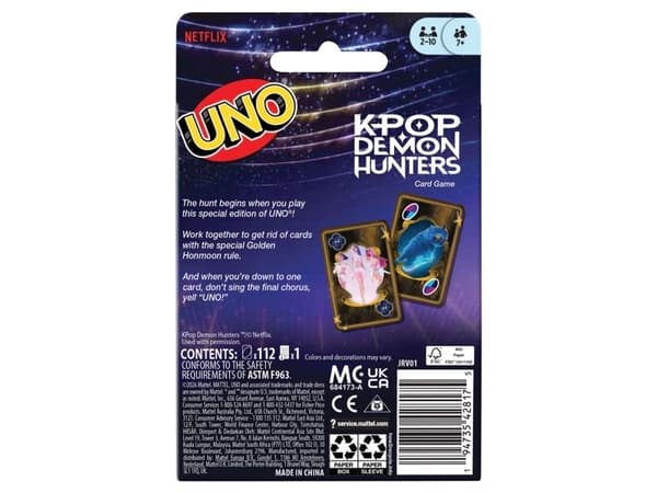 UNO KPDH K-Pop Demon Hunters