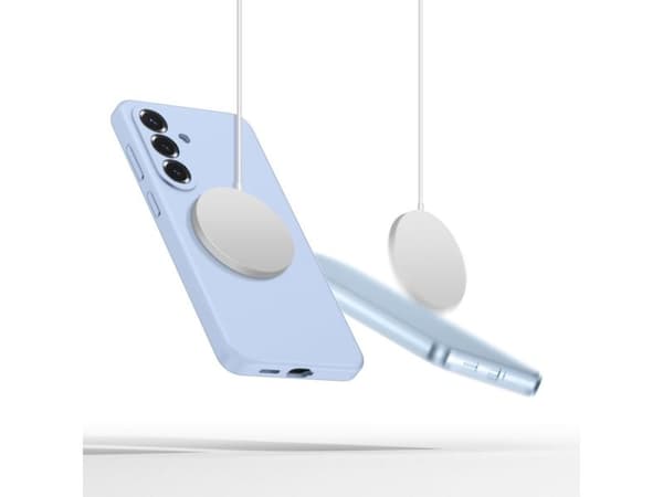 Tech-Protect silikon MagSafe-deksel til Samsung Galaxy S26 - blå
