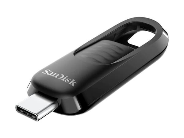 SanDisk Ultra Slider - USB-flashstasjon - 32 GB - USB-C 3.2 Gen 1