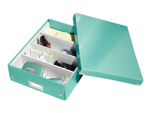 Leitz Click & Store - Förvaringsbox - isblå