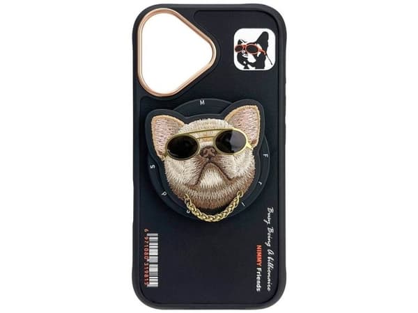 Nimmy Glasses Cool nag MagSafe case for iPhone 16 - black