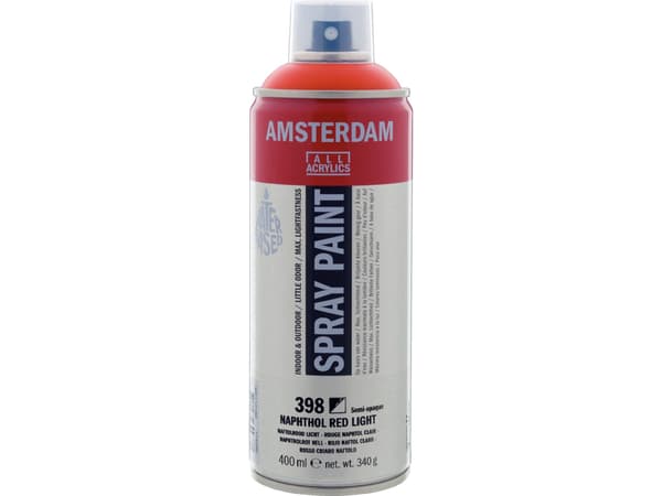 Amsterdam spraymaling Naphthol Red Light 398