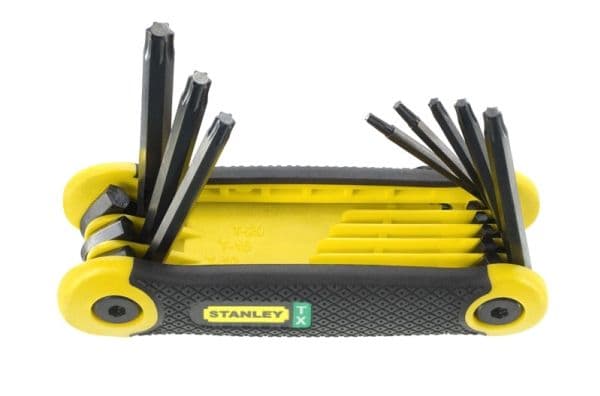 STANLEY vinkelskrutrekker-sett 8 deler