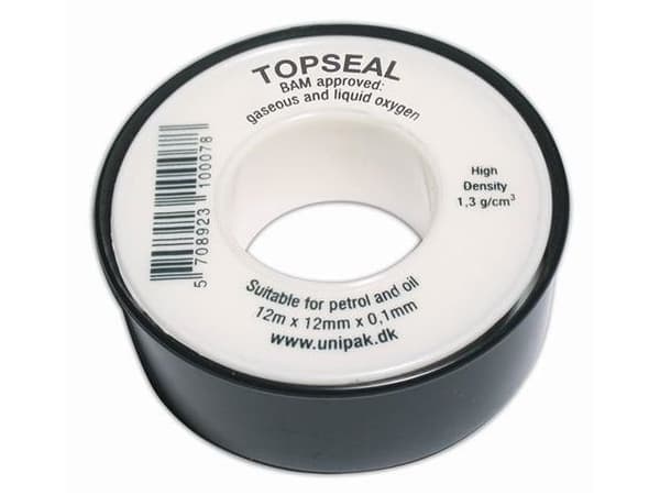 Topseal packning unipak 12 mm ptfr