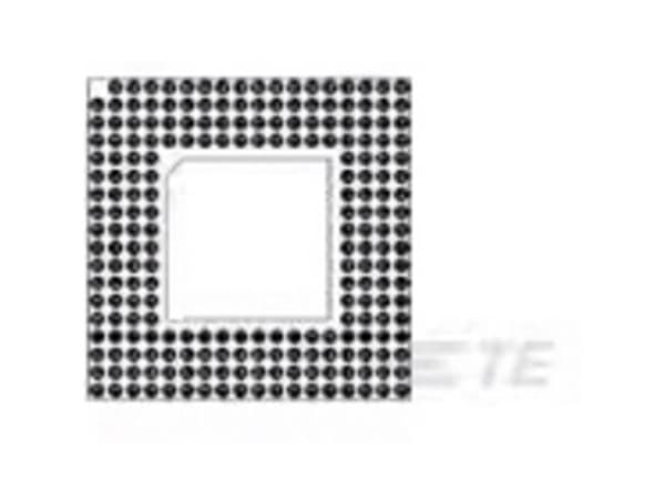 TE Connectivity 210815-4 IC-sockel, 1 st