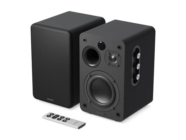 Majority D70X Bookshelf Speakers - Black