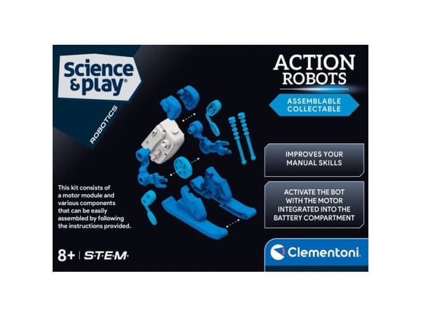 Clementoni Science & Play 75136, Robot, 8 år
