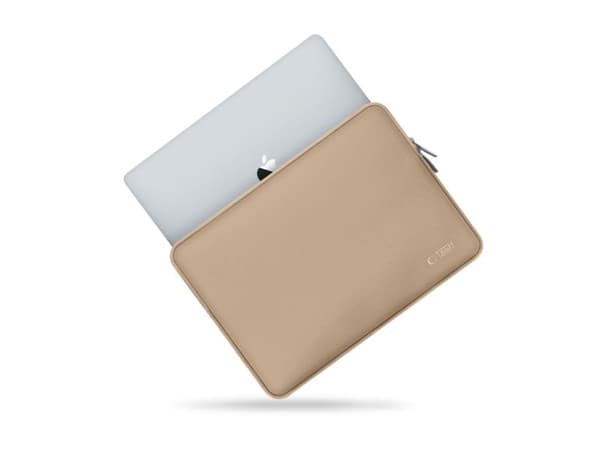 Tech-Protect Neoslim 15-16" laptopväska - beige
