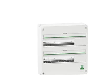 Gruppanel Resi9 CX 2x18M vit