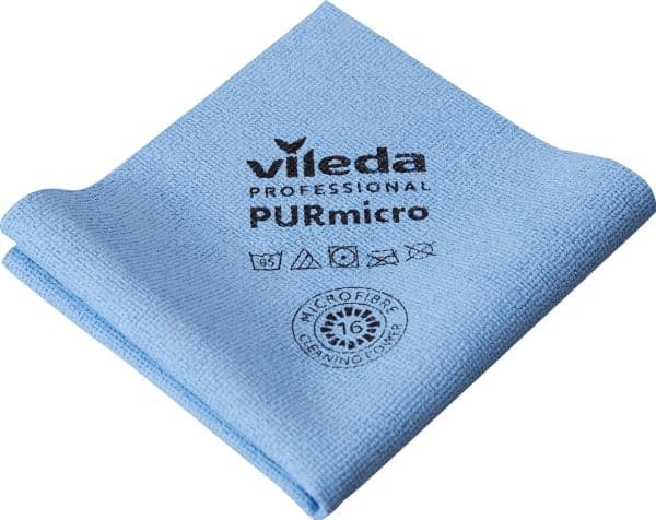 vileda® PROFESSIONAL PURmicro Active mikrofiberdukar 95 °C tvättbara, 5 st. (174046)