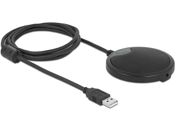 Delock - Mikrofon - USB - sortera