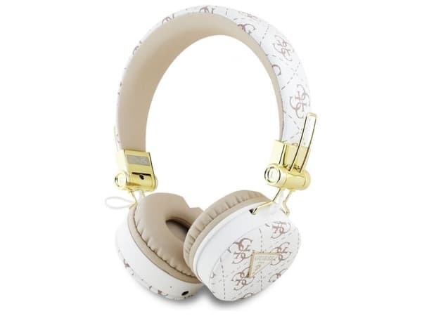 Guess Bluetooth ENC on-ear-hörlurar GUBH70E4PTMH - vit