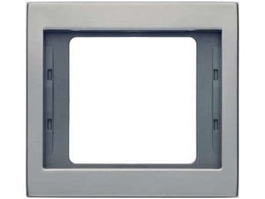 Hager Enkel ram BERKER silver - 13137004