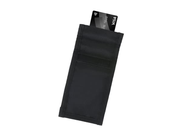 Signal blocking faraday bag, for accessories, 9 x 14 cm