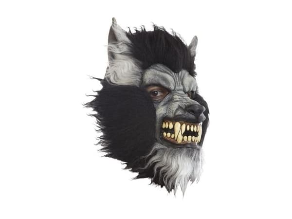 Grey howling maske
