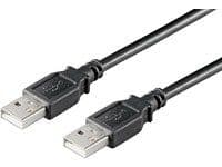 MicroConnect USB 2.0 - USB-kaapeli - USB (han) til USB (han) - USB 2.0 - 50 cm - lajittelu