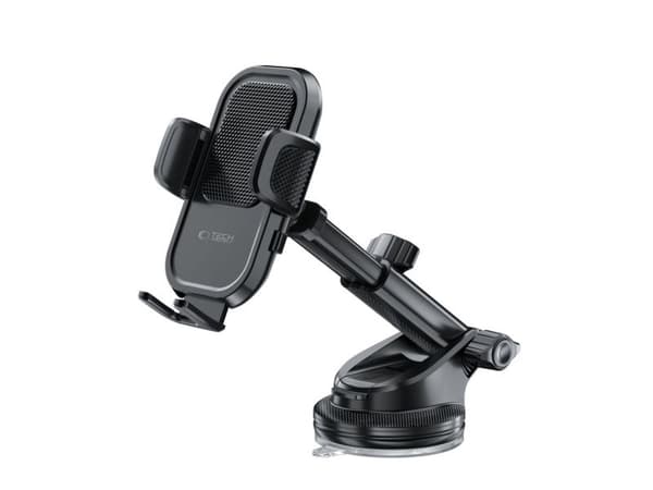 Tech-Protect V8 Car Holder for Dashboard, Windshield or Air Vent Mount - Black
