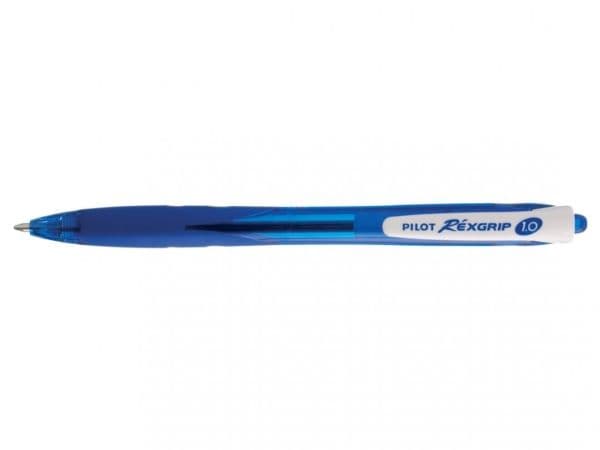 Pilot Rexgrip, Uudelleentäytettävä, Sininen