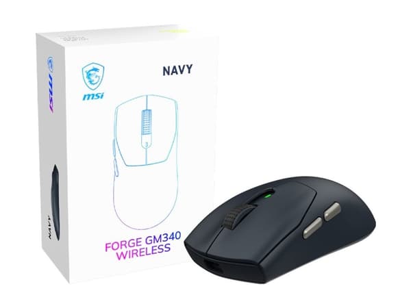 Mysz MSI Forge GM340 W Navy