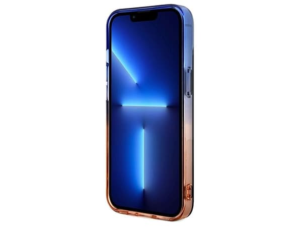 BMW gradient bumper MagSafe-skal för iPhone 15 Plus / 14 Plus - grå