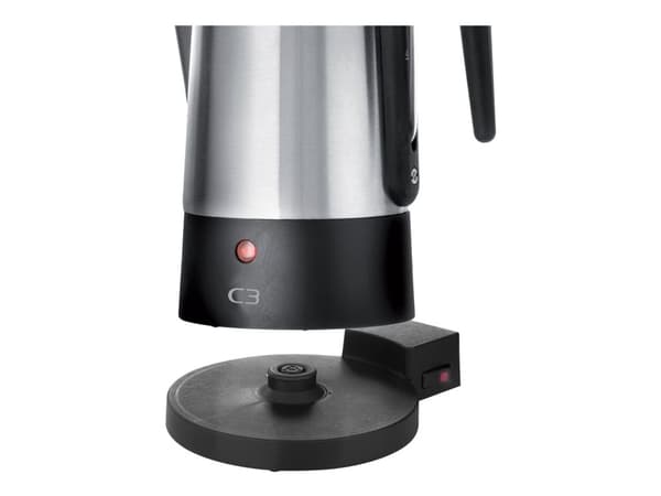 C3 Design Eco - Elektrisk perkolator - 10 kopper - rustfrit stål